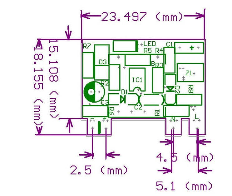 AC-DC 5V 700mA 12V 300mA 3.5W Isolated Switch Power Supply Module Buck Converter Step Down Module 220V turn 5V/12V