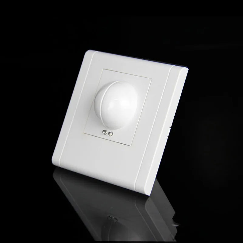220/AC-240V/AC 360 Degree Microwave Sensor Light Switch Induction Microwave Motion Sensor 86 Motion Sensor Switch