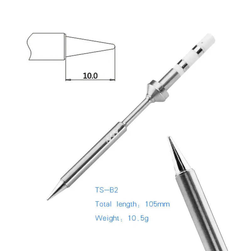 Original TS100 TS101 Soldering Tip Lead Free B2 BC2 C4 D24 K I KU Replacement Electric Iron Tip Bit Head