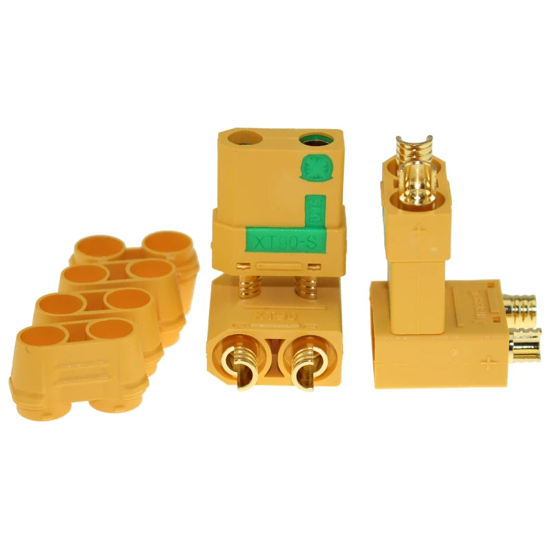 5 Pair Amass XT90S XT90-S XT90 Connector Anti-Spark Male Female Connector for Battery, ESC and Charger Lead