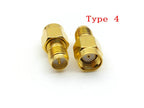 20pcs/100PCS BRASS SMA RP-SMA Male Female To SMA RP-SMA Male Female Connector