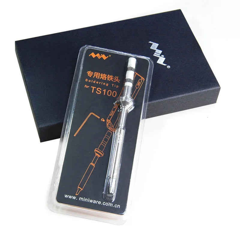 Original TS100 TS101 Soldering Tip Lead Free B2 BC2 C4 D24 K I KU Replacement Electric Iron Tip Bit Head