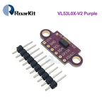 VL53L0X /VL53L1X Time-of-Flight STM32 (ToF) Laser Ranging Sensor Breakout 940nm GY-VL53L0XV2 Distance Module I2C IIC For Arduino