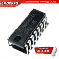 20pcs CD4511BE CD4511 HEF4511 DIP-16 Encoders, Decoders, Multiplexers & Demultiplexers S BCD-7-Seg