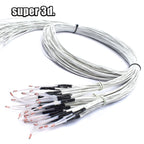 100K Ohm NTC 3D Printer Thermistor With Dupont/XH2.54 NTC3950 Thermal Sensor Heatbed Thermistors Temperature Heater Cable