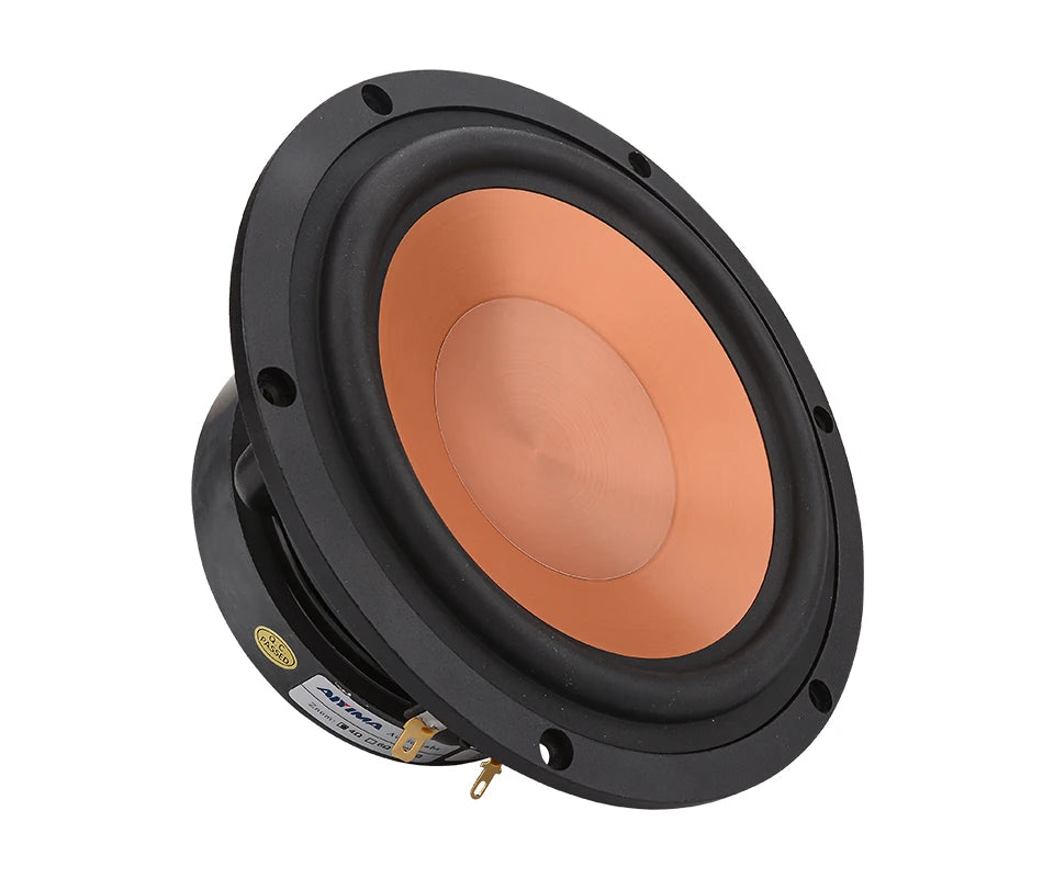 AIYIMA Audio 6.5 inch 4 8 Ohm 100W Midrange Bass Woofer Speaker  Aluminum Ceramic HIFI Bookself Loudspeaker DIY Home Theater 1PC