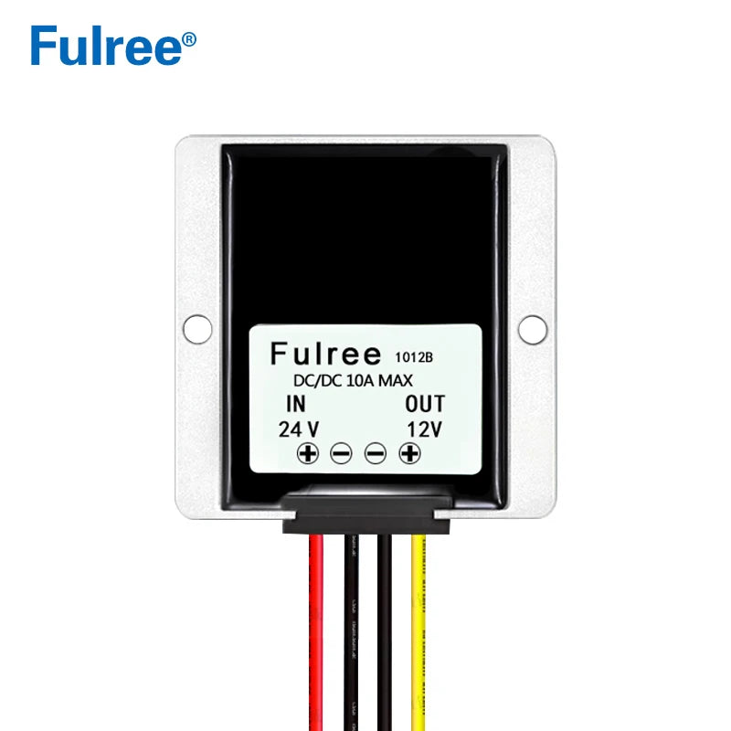 24V to 12V 3A 5A 10A 20A 30A 40A DC Buck Power Converter 24 Volt to 12 Volt Step Down Voltage Reducer Regulator Transformer