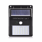 Solar Lights Outdoor, Solar Motion Sensor Outdoor Lights with 3 Lighting Modes, IP65 Waterproof Solar Fence Lights