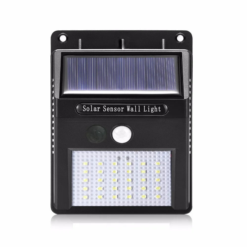 Solar Lights Outdoor, Solar Motion Sensor Outdoor Lights with 3 Lighting Modes, IP65 Waterproof Solar Fence Lights