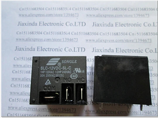 HOT NEW 12V relay SLC-12VDC-SL-C SLC-12VDC-SL SLC-12VDC SLC 12VDC 12V 30A 250VAC SONGLE DIP5