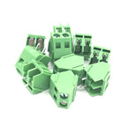 5/10Pcs Pitch 5.0mm 2P 3P Screw PCB Terminal Block Connector Straight Pin WJ103 Wire Cable Morsettiera 300V 15A 2.5mm2