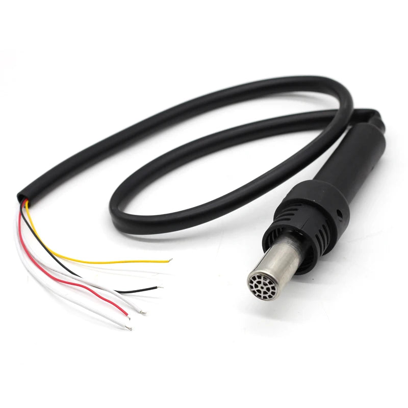 Heat Gun Hot Air Hair Dryer Soldering Hairdryer Gun Handle For Rework Soldering Station 850  Desoldering Tool+ 5 pcs Nozzles