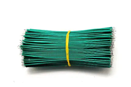 100pcs/Lot Tin-Plated Breadboard Jumper Cable Wire 10cm 24AWG For Arduino 5 Colors Flexible Two Ends PVC Wire Electronic
