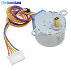 ULN2003 5V 4-phase 5-wire Stepper Motor Gear Motor 28BYJ-48-5V,Micro Mini Electric Step Motor for PIC 51 AVR