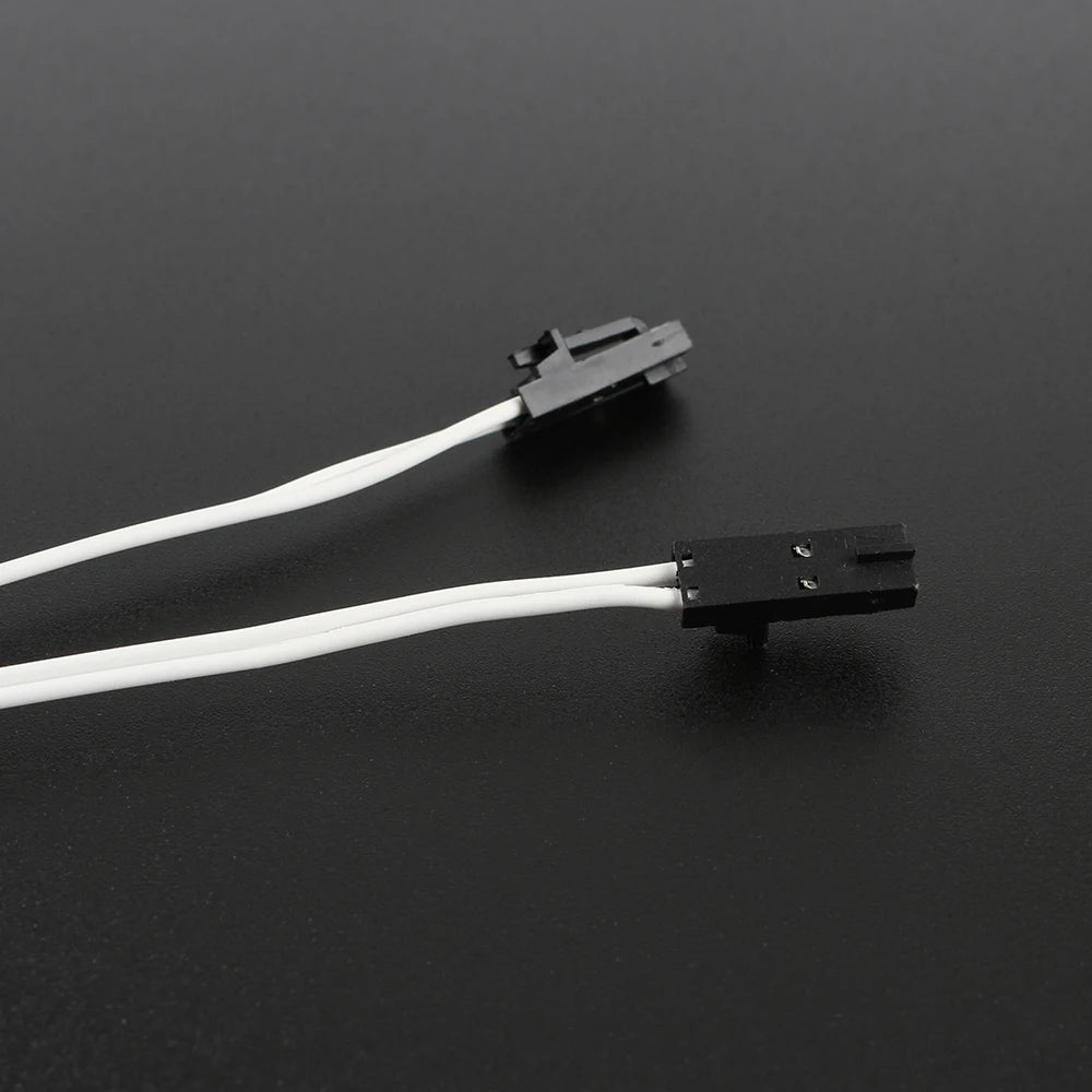 2pcs 3D Printer Parts HT-NTC100K Thermistor Temperature Sensor L 1M For 350 Degrees For Prusa i3 MK2S/MK3/MK3S Hotend Extruder