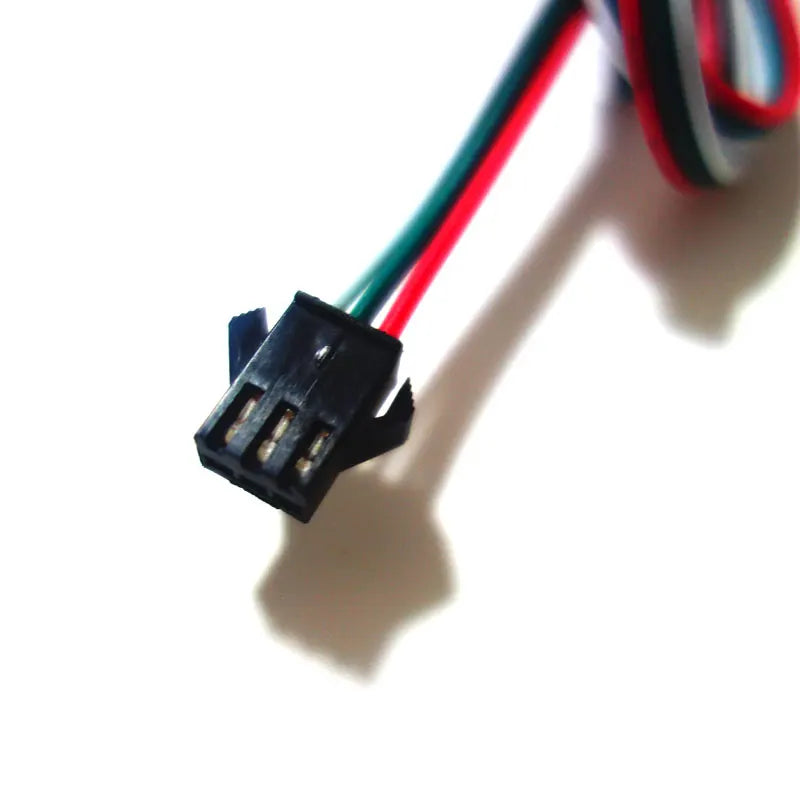 100CM 200CM 500CM 3Pin 4Pin Extension Cable 22AWG JST SM Plug Male to Female Wire Connector Cable