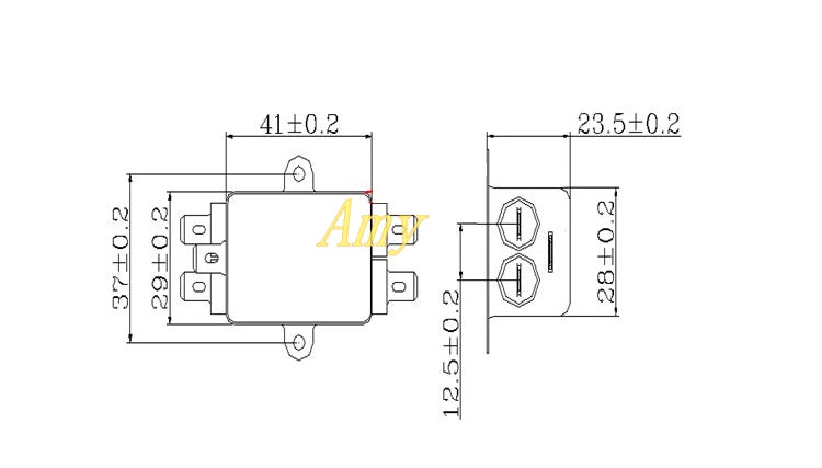 Power EMI filter CW1B 15A T AC 220V single-phase purification