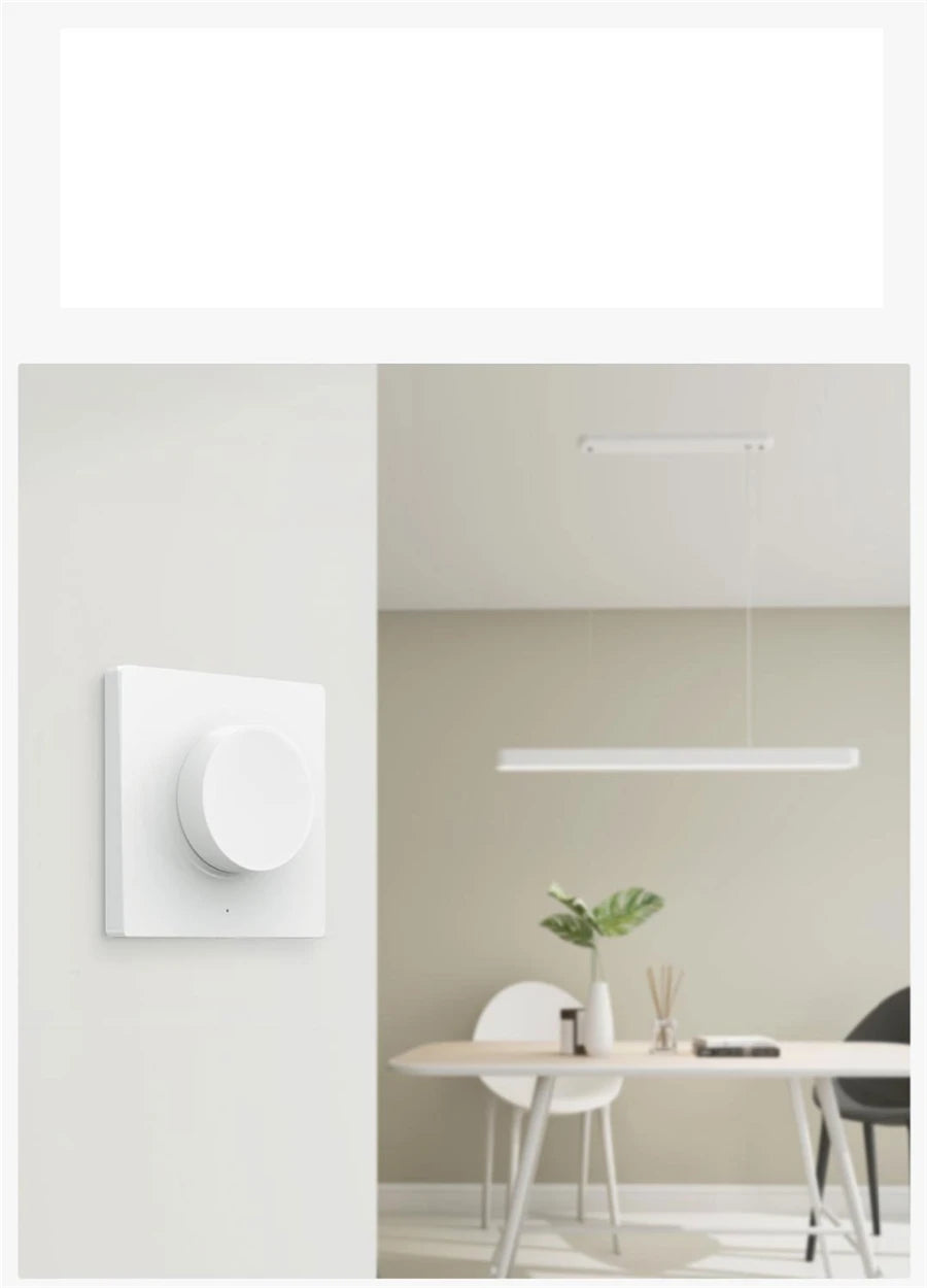 Yeelight Smart Wireless Dimmer Switch Bluetooth connected smart dimming controller is suitable For Yeelight Light Mi Home App