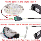 LED Strip Lights 12V Waterproof 60Leds/M Flexible Home Decoration Bar Lighting Replace SMD 3528 5050 5630 5730 LED Tape