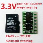 10 PCS R411B01_3V3 5V UART Serial to RS485 SP3485 Transceiver Converter Module