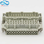 24 Core Heavy Duty Connector HDC-HE-24 The Male Connector and the Female Connector 16A500V Aviation Plug Core