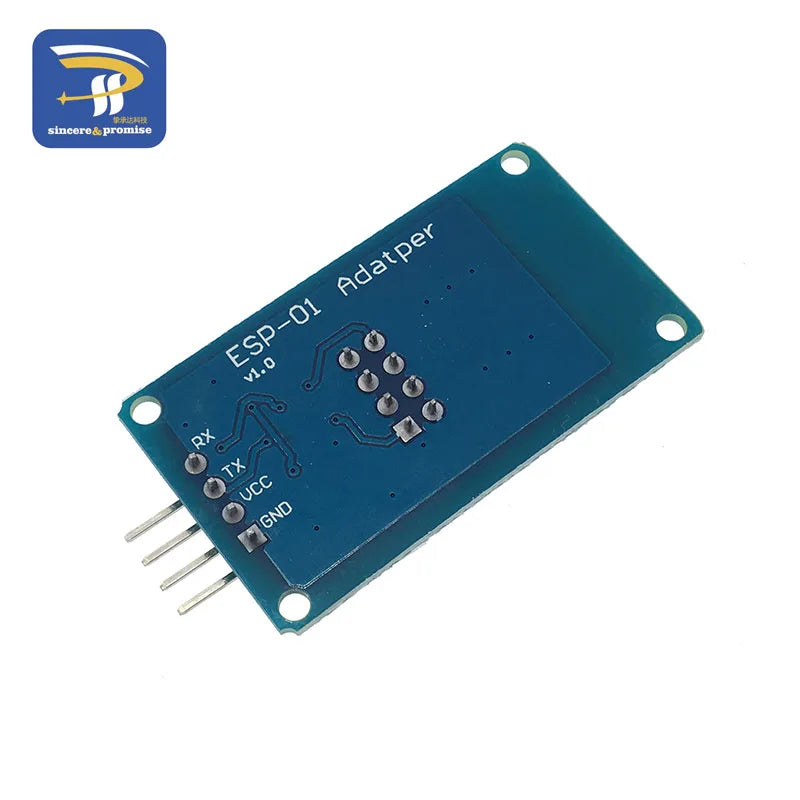 ESP8266 ESP-01 Serial WiFi Wireless Adapter Module 3.3V 5V Esp01 Breakout PCB Adapters Compatible For Arduino