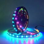 WS2812B USB LED Strip RGB Addressable Pixel Tape 14Keys Remote Controller For TV Back Under Cabinet Lamp DC5V 1m/2m/3m/4m/5m
