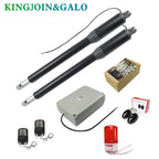 200kg-300kg Swing Gate Linear Actuator Motors Kit with Push Button Photocell Alarm Lamp (GSM Module Keypad Optional)
