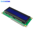 Blue Display IIC/I2C/TWI/SPI Serial Interface 1602 16X2 Character LCD Backlight Module LCD-1602 5V For Arduino