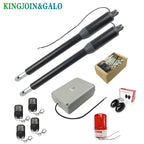 200kg-300kg Swing Gate Linear Actuator Motors Kit with Push Button Photocell Alarm Lamp (GSM Module Keypad Optional)