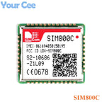 USB to GSM Quad-band GPRS SIM800 SIM800C Module for Wifi Wireless Bluetooth-compatible BLE SMS Messaging With Antenna CH340T
