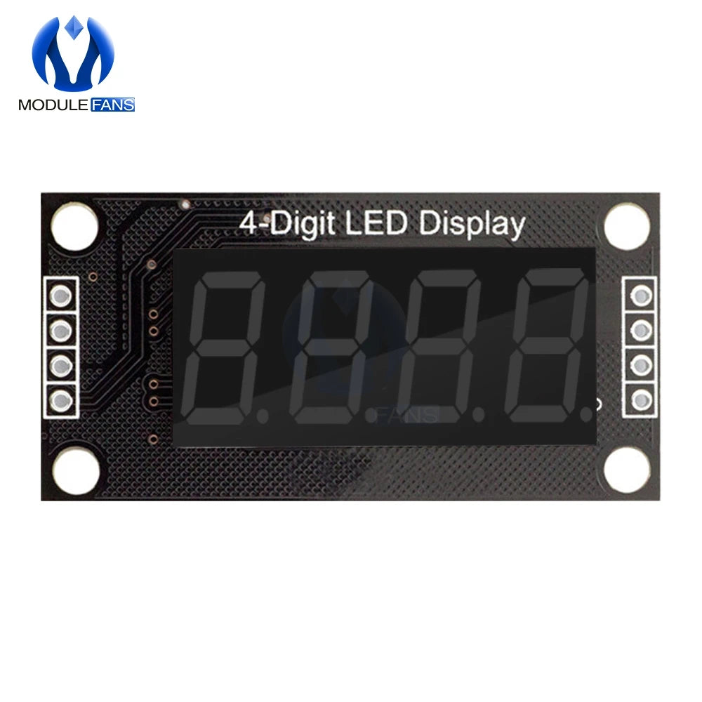 0.36" 0.36inch 0.36 Inch TM1637 7 Segments Digital Display Tube 4-Digit LED  Module Board For Arduino Red Color