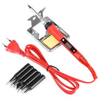 JCD 220V 80W LCD Electric Soldering Iron 908S Adjustable Temperature Soldering Iron with Quality Soldering Iron Tips and Kits