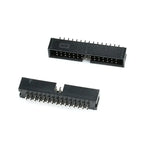 10Pcs/5Pcs 2.54MM Pitch DC3 6/8/10/14/16/20/26/30/34/40/50/64P Socket Box ISP Male Straight Pin Header PCB Connector IDC JTAG