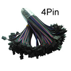 5pair~100pairs 3pin 4pin 5pin 6pin JST LED Connectors,Male And Female Connector for 3528 5050 RGB RGBW RGBWW LED Strip Light