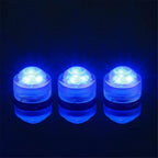 Submersible LED Lights Waterproof RGB Underwater Light For Wedding Tea Light Hot Tub Pond Pool Bathtub Aquarium Party Vase Decor