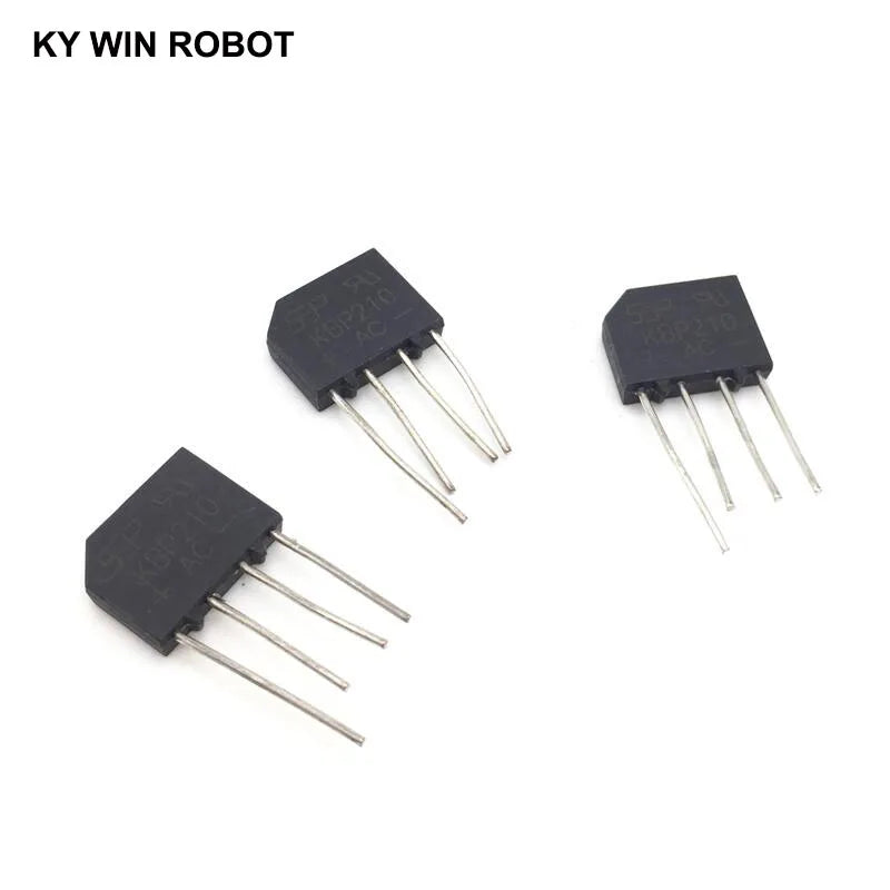 5PCS 2A 1000V Diode Bridge Rectifier KBP210