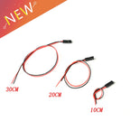 20pcs/10pc 2pin Dupont Cable 2P 2 Pin Female Jumper Connector Wire 2.54mm Pitch Length 10CM 20CM 30CM Single Head For 3D Printer