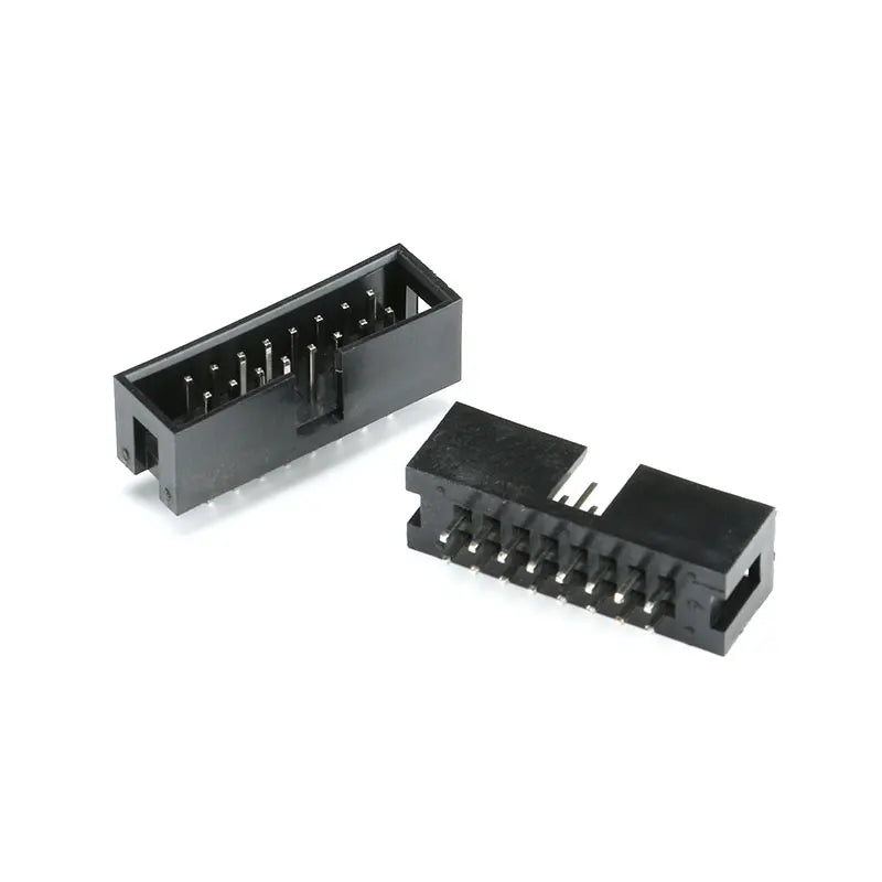 10Pcs/5Pcs 2.54MM Pitch DC3 6/8/10/14/16/20/26/30/34/40/50/64P Socket Box ISP Male Straight Pin Header PCB Connector IDC JTAG