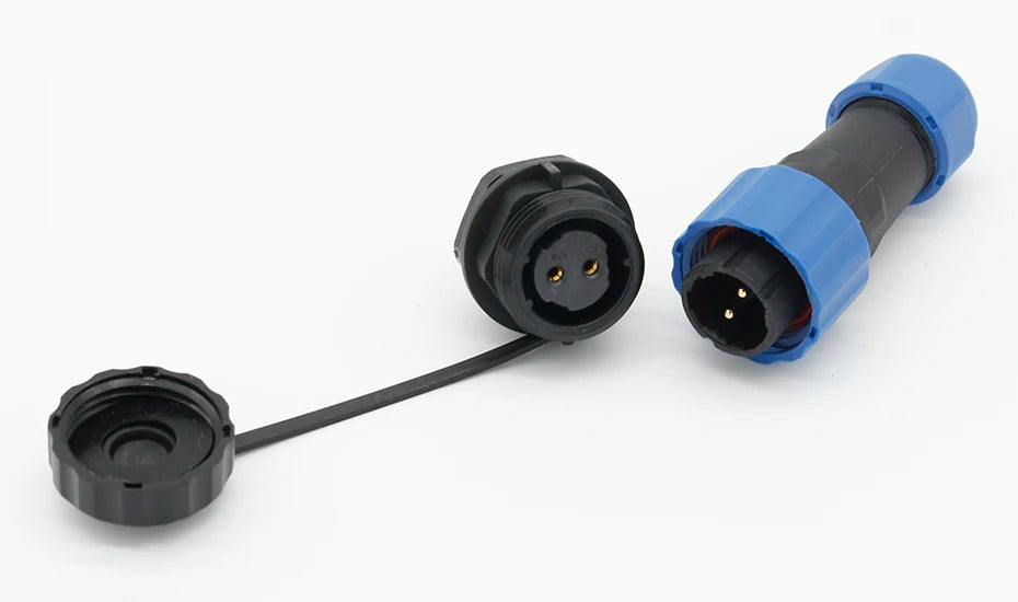 SP16 Waterproof Straight Aviation connector 2/3/4/5/6/7/9Pin IP68 industrial cable connector Male plug and Femal socket