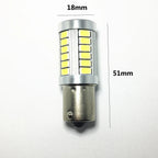 1pcs 1156 ba15s P21W led 5630 5730 smd Car Tail Bulb Brake Lights auto Reverse Lamp Daytime Running Light red white yellow