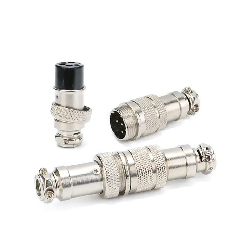 GX12 GX16 Aviation Connector 2 3 4 5 6 7 8 9 10 Pin Connector Male Female Butting Wire Cable Circular Aviation Socket Plug