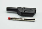 Assembled 4mm Safe Banana Plug Protective Fully Closed High Current 20A Banana Plug Test Plug Panel Plug Various Colors