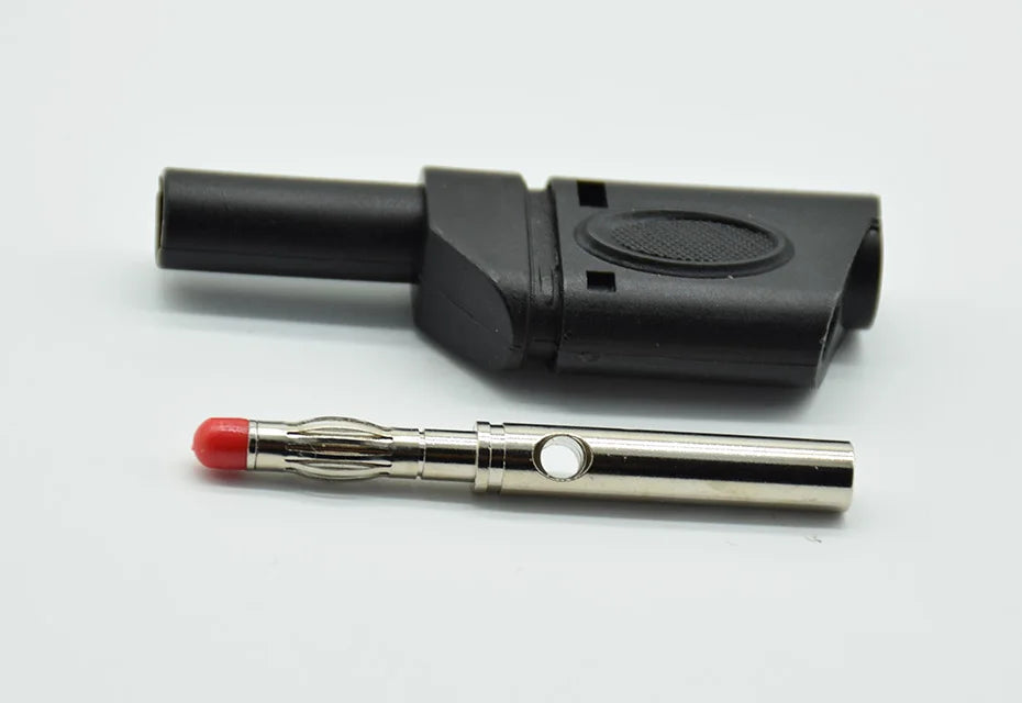 Assembled 4mm Safe Banana Plug Protective Fully Closed High Current 20A Banana Plug Test Plug Panel Plug Various Colors