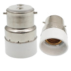 6pcs B22 to E14 Light Socket adapter B22 to E14 EU Standard Candelabra lamp holder converter, CE Rohs