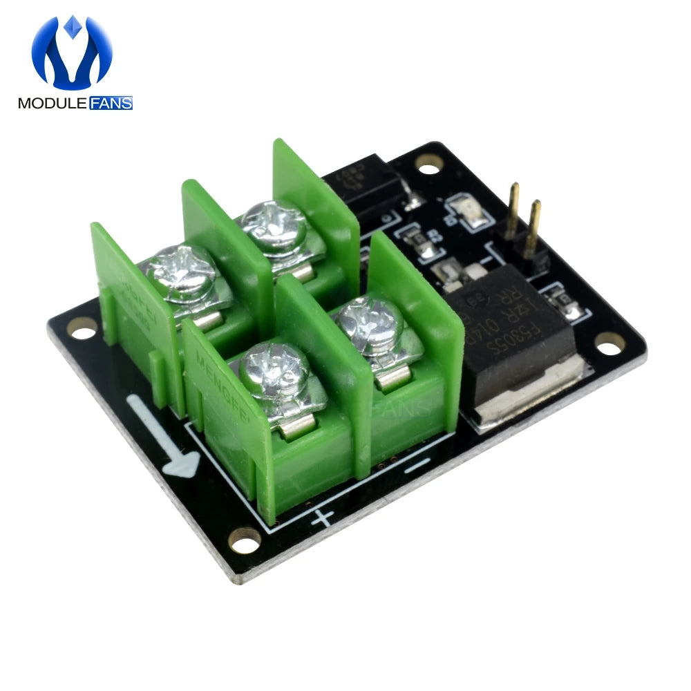 3V 5V Low Control High Voltage 12V 24V 36V switch Mosfet Module for Arduino Connect IO MCU PWM Control Motor Speed 22A