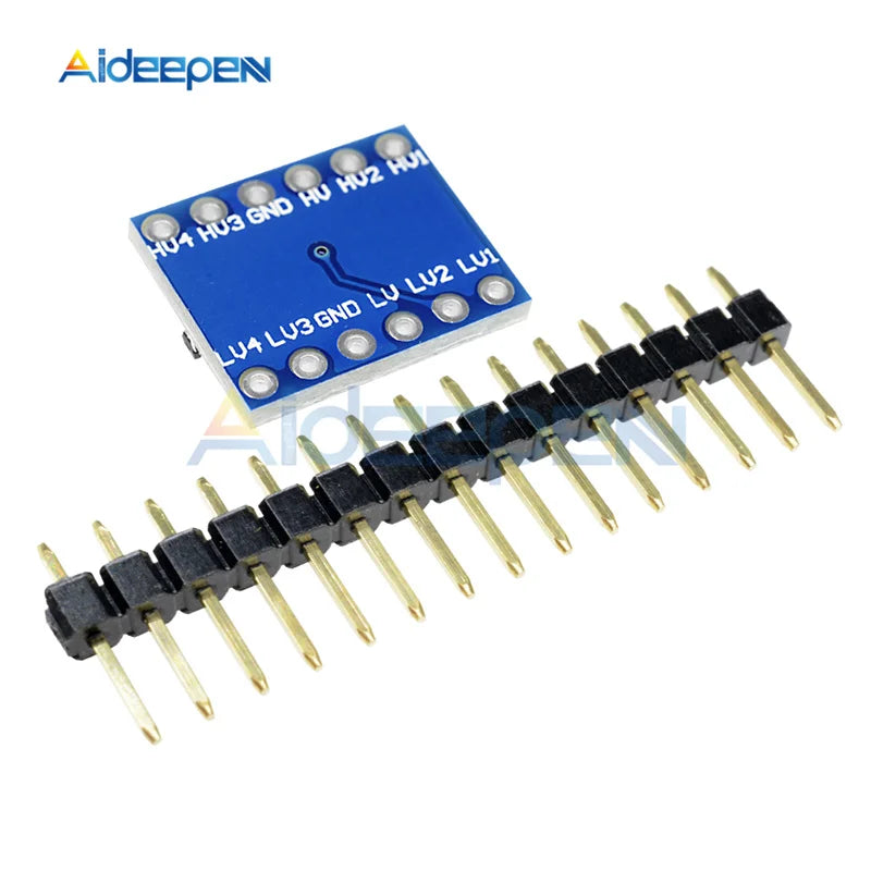 2/4/8 Channel IIC I2C Logic Level Converter Bi-Directional Board Module 2 4 8 Way DC 3.3V/5V With Pins For Arduino Raspberry Pi