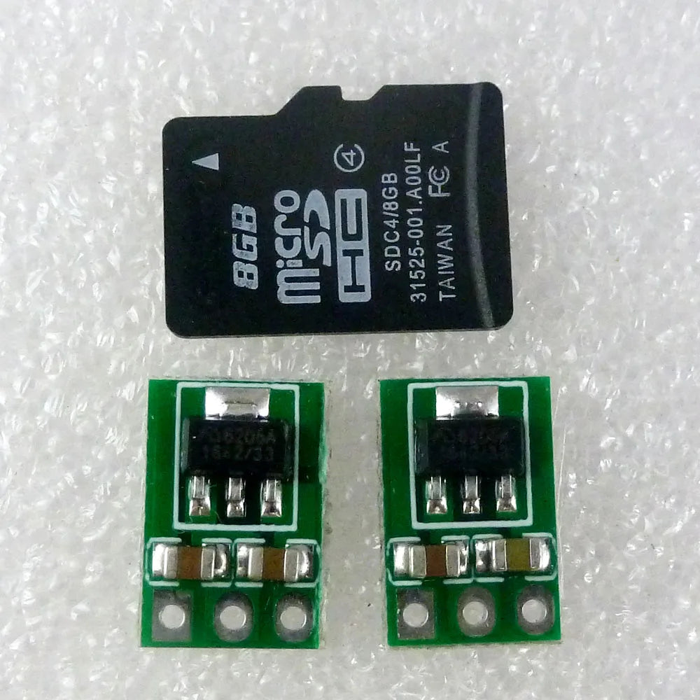 2PCS 3.3-6V to 3V 3V3 DC-DC Step-Down Power Supply Buck LDO Module Voltage Regulator Board for 18650 Li-ion AAA Dry Cell Battery