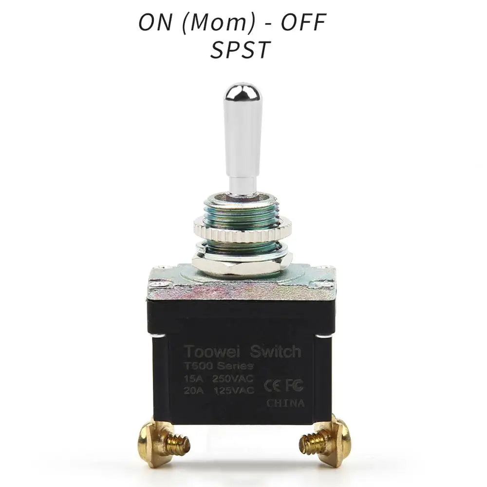 ON-OFF-ON ON-ON Full type Momentary Screw Toggle Switch SPST SPDT DPST DPDT IP67