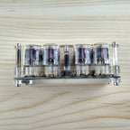 IN-12 Glow Tube Clock 4-bit IN12 glow tube clock Seven-color RGB LED DS3231 nixie clock IN-12B